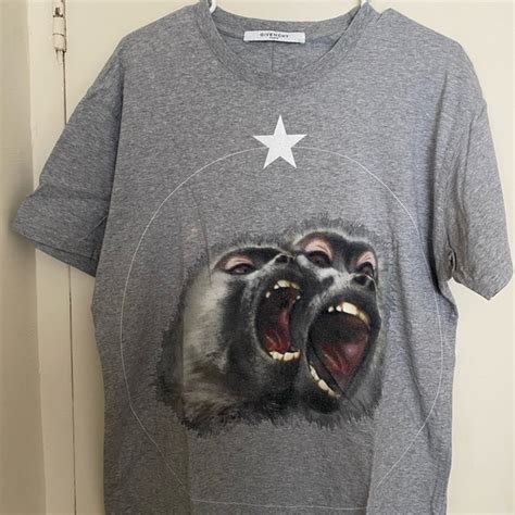 givenchy monkey brothers grey|Givenchy Monkey Brothers T.